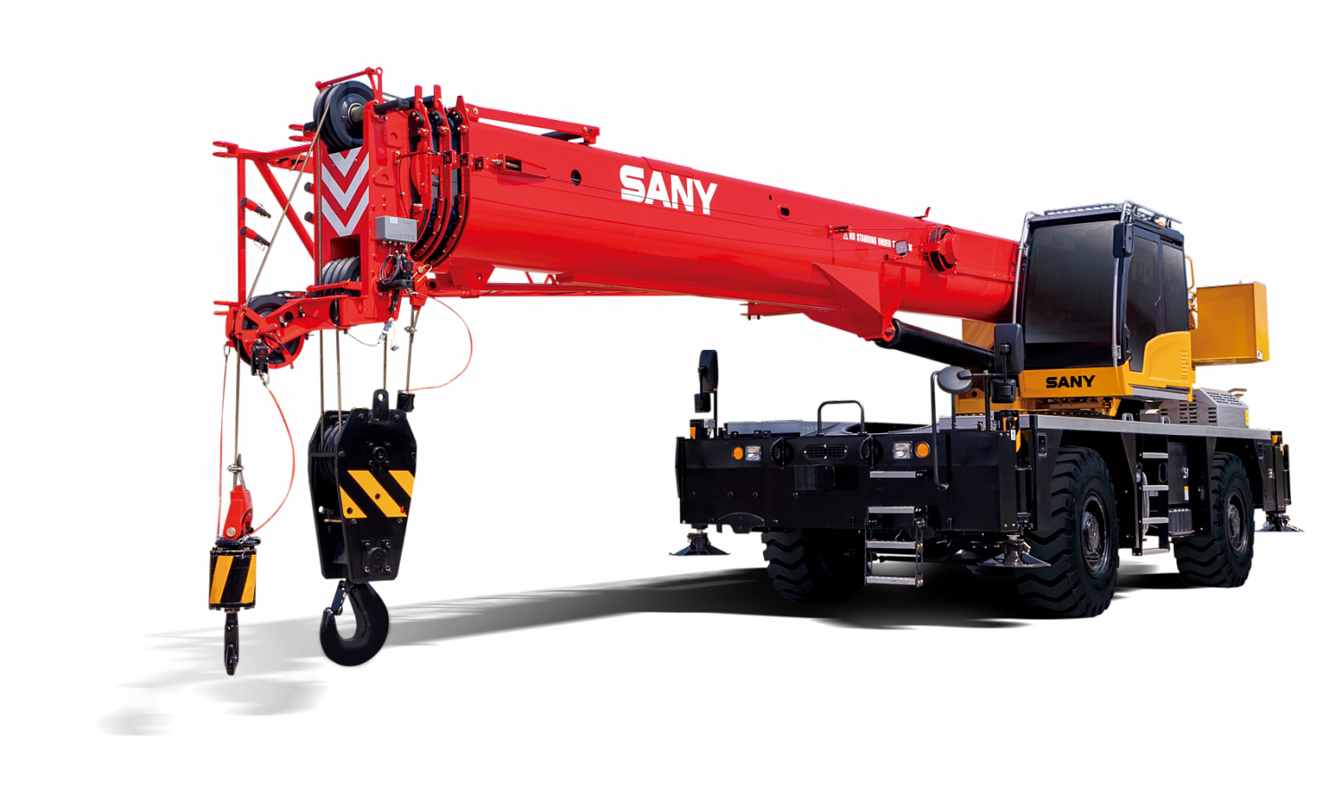 Короткобазовый кран Sany SRC400T